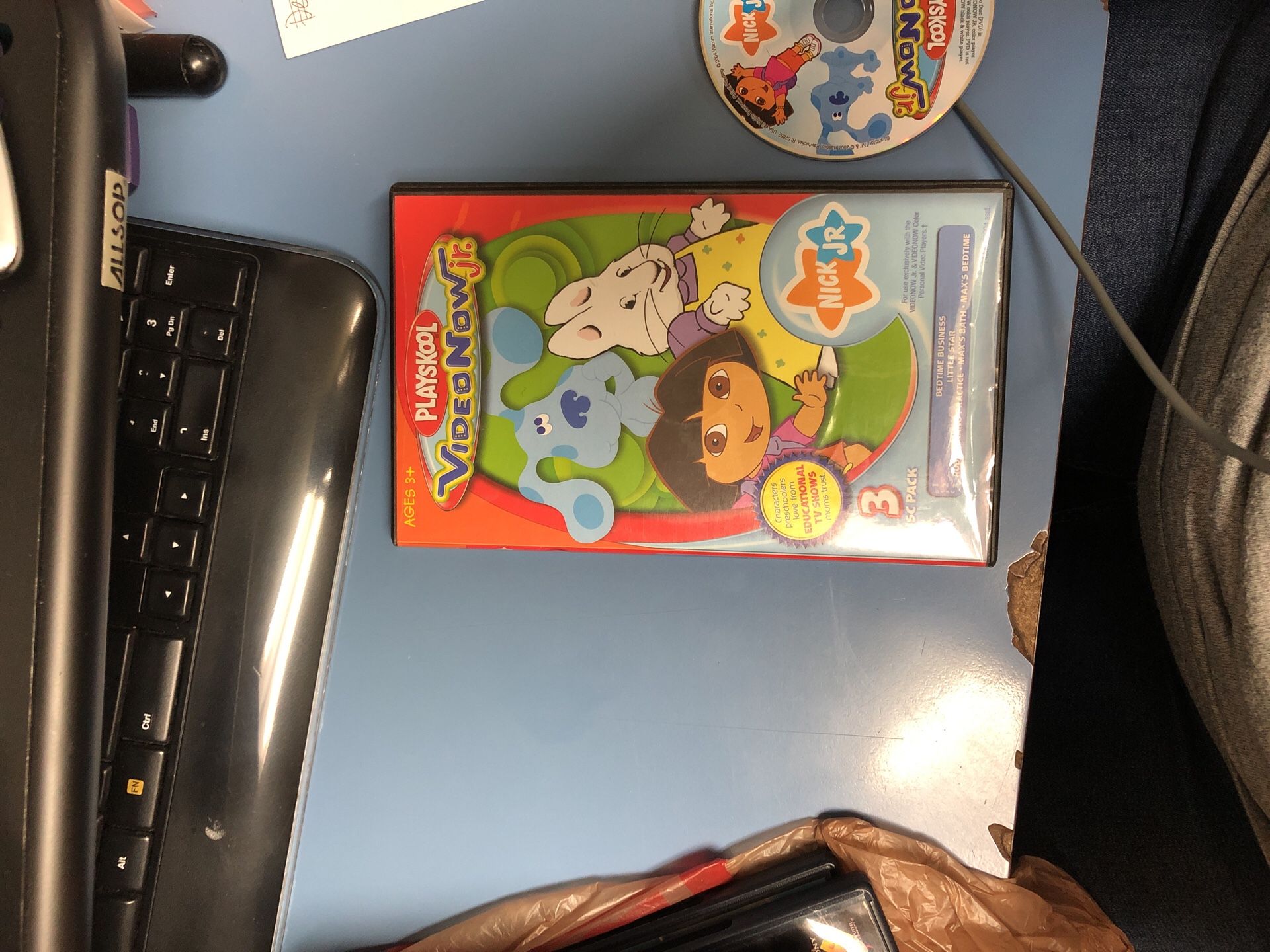 Playskool Videonow Jr. Nick Jr 3disc pack