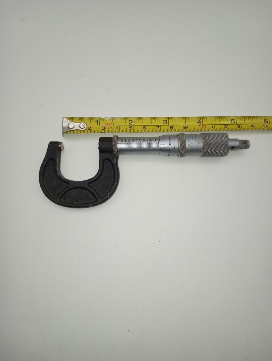 Scherr tumico inc. 1" outside micrometer.