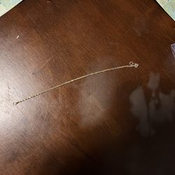 Really Thin Gold 10k Bracelet 