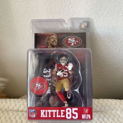 McFarlane NFL George Kittle 85 Platinum Chase Sportspicks Legacy 7" Figure#27