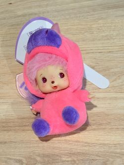 Monchhichi Unicorn Keychain