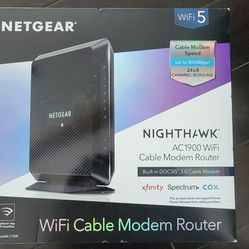 Netgear wifi cable modem -new