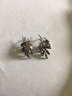 Sterling silver earrings