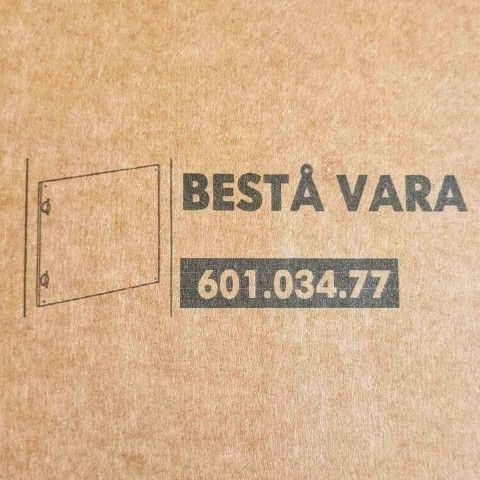 NEW spare Ikea BESTA VARA cabinet door or drawer front in black-brown