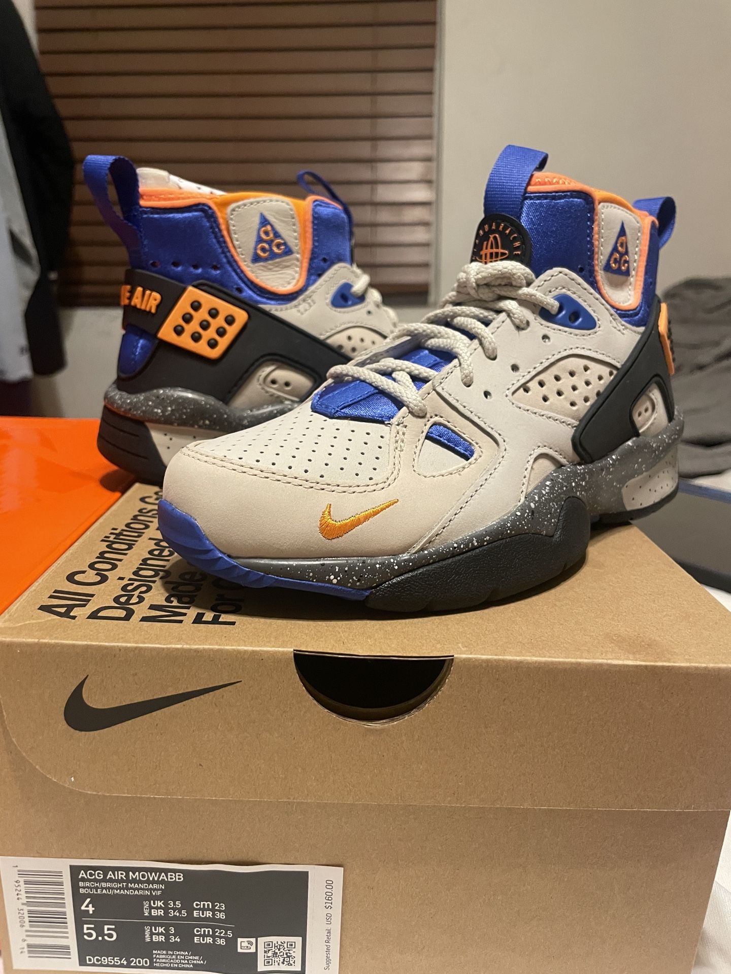 Nike ACG Air Mowabb Rattan Birch Size 5