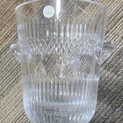 Neiman Marcus Crystal Champaign/Wine Bucket