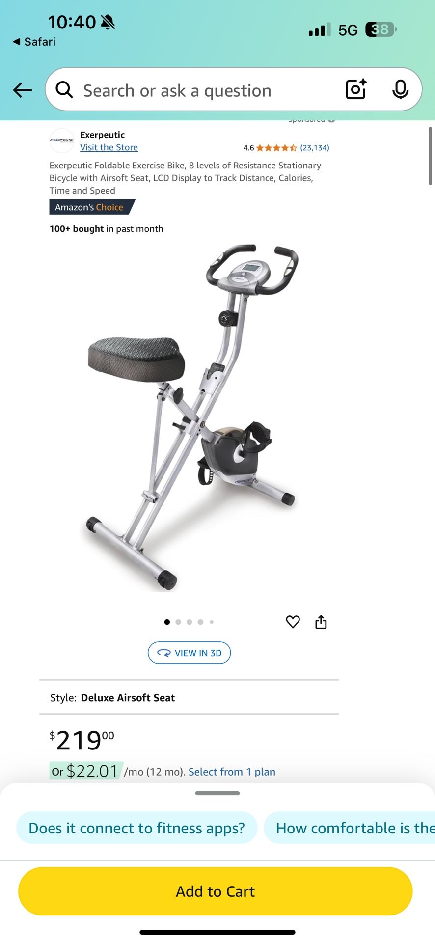 Exercise Bike