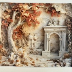 3d Roman Vibes Tapestry 