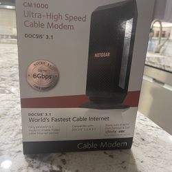 Netgear CM1000 Ultra speed Modem