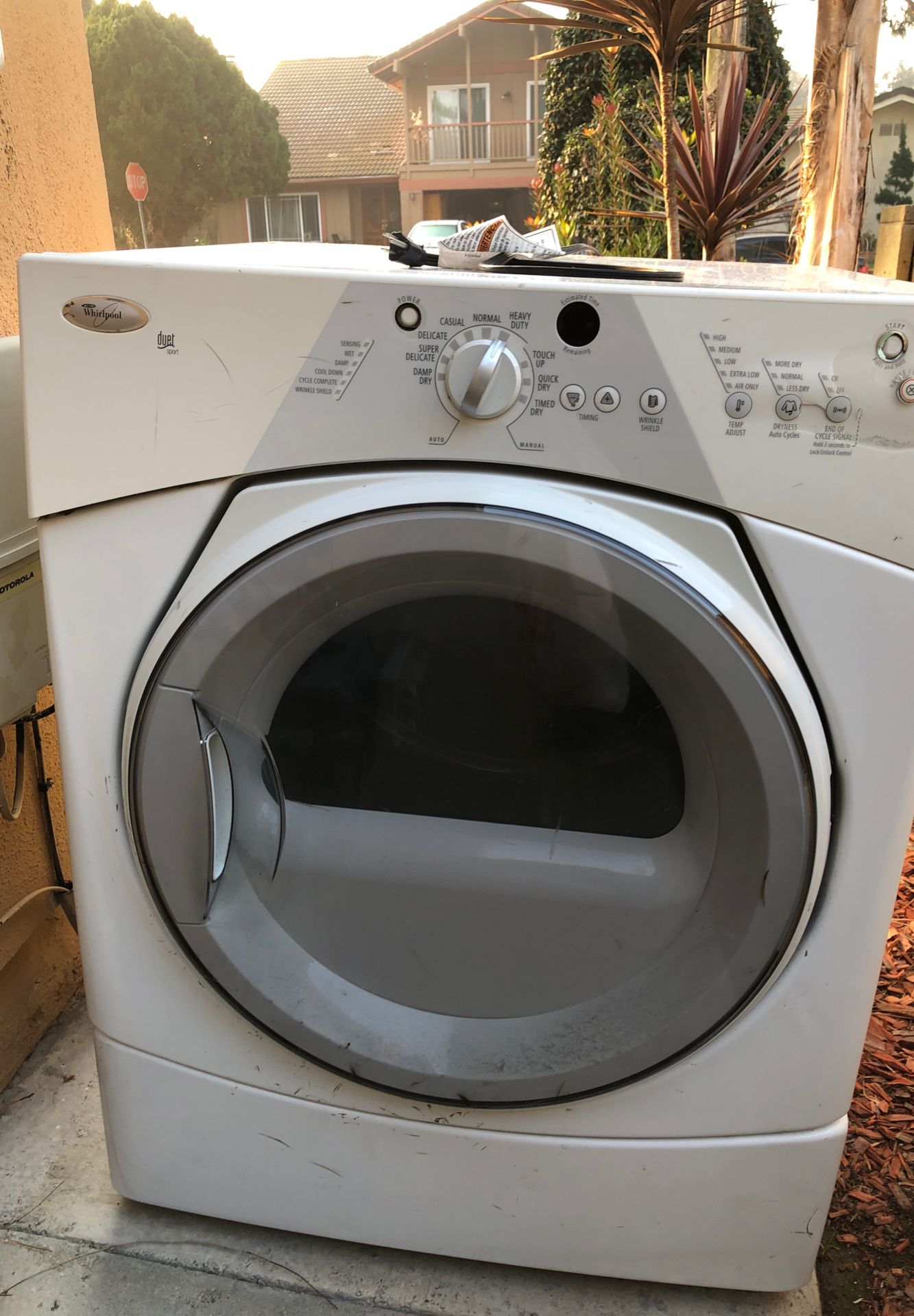 DIY Whirlpool gas dryer