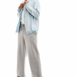 ASOS DESIGN oversized knit laddered cardigan in blue