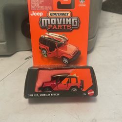 Matchbox  Moving Parts 2016 Jeep Wrangler Rubicon