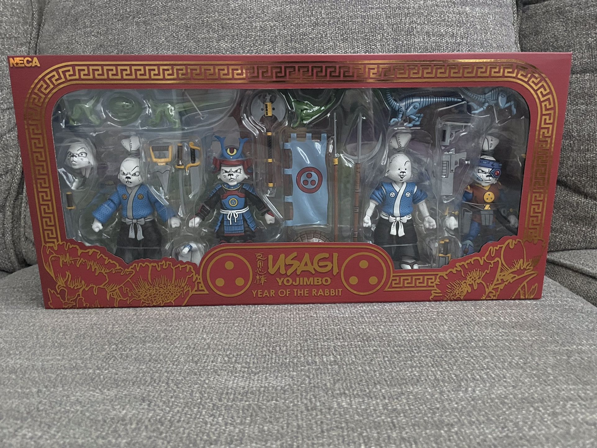 Neca Usagi Yojimbo Year Of the Rabbit 4 Pack (TMNT / Teenage Mutant Ninja Turtles)