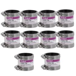 FERNCO P3000-150 Shielded Coupling Proflex 1-1/2" x 1-1/2" | Lot of 20