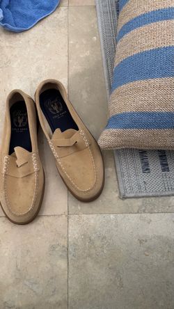 Cole Hann suede men’s loafer