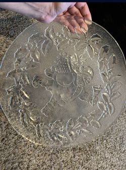 Christmas Plate 12” 