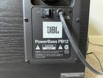Jbl sales powerbass pb12