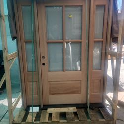 Front Door 63Wx80H Material Wood You Paint Any Color 