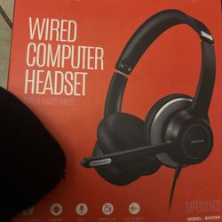 Wired Computer Head Set 