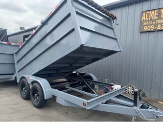 8 x 12  x 4   Dump. Trailer