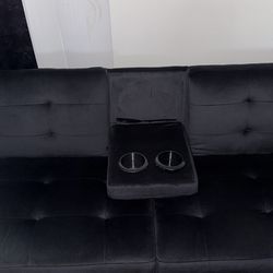 Walsunny 64"' Sofá cama  Blacks 150  Each