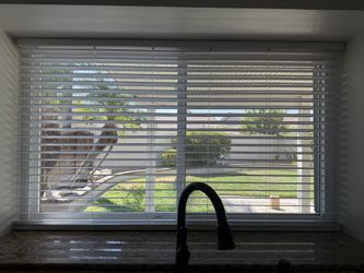 Brand New! Cordless Faux Wood Blinds