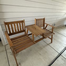 Patio chairs