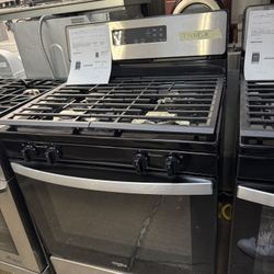 Whirlpool 30” 4 Burner Gas Range 