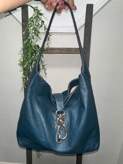 Dooney & Bourke Teal Leather Hobo Bag