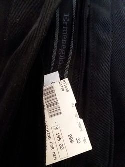 Ermenegildo zegna mans brand new pants