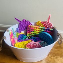 Assortment Of Pop It Fidget Toys