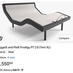 Leggett & Platt Prodigy PT 2.0 With Head & Foot Massager -  (2 Available!) 
