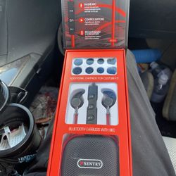 Sentry Rechargeable Earbuds