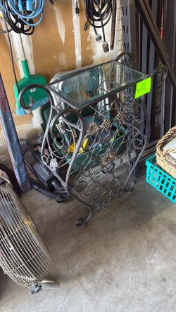 Custom Ornate Wine Rack