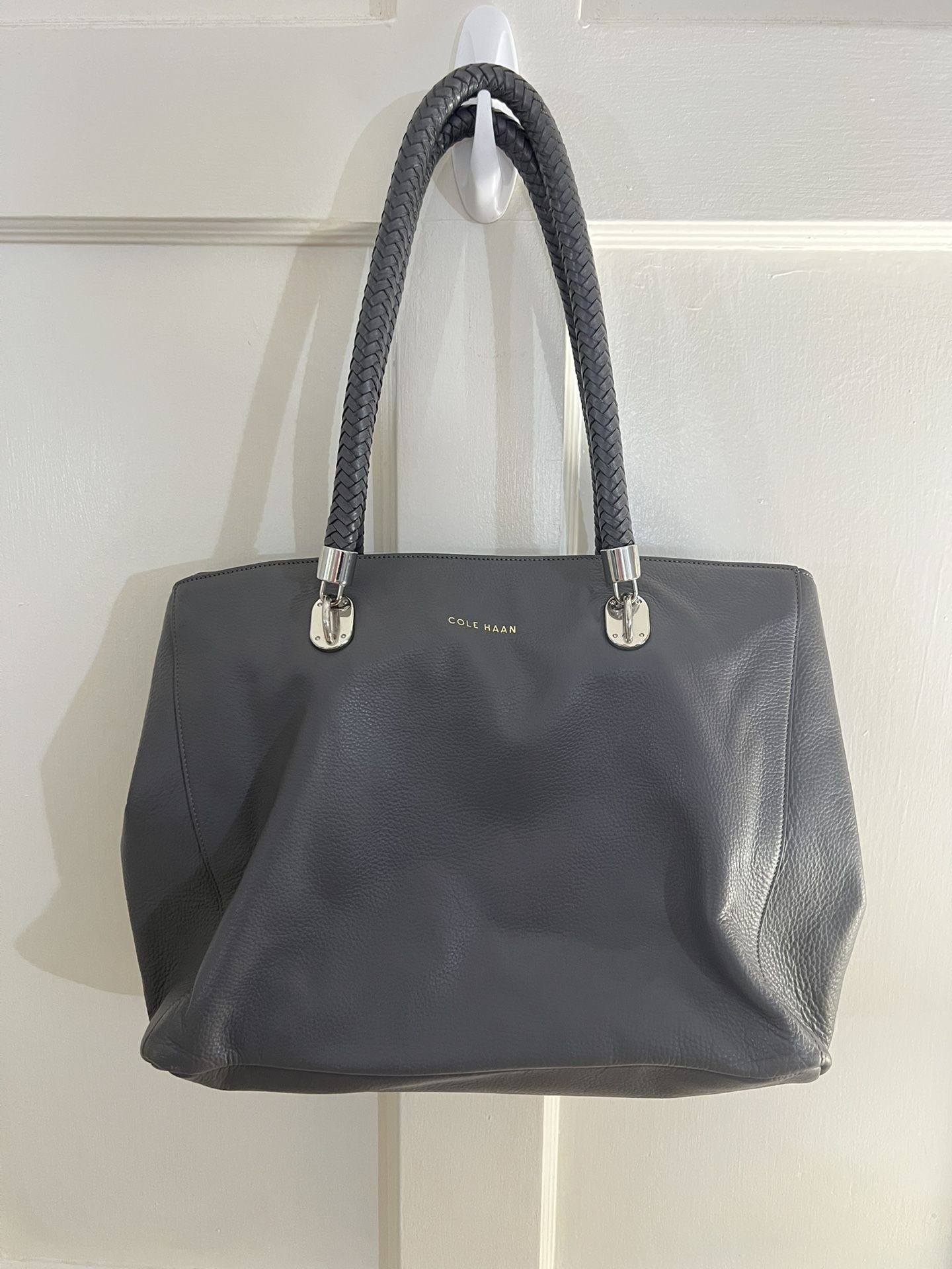Cole Haan Grey Leather Purse