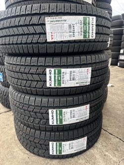 265/70r16 KUMHO HT52 4 new tires installed