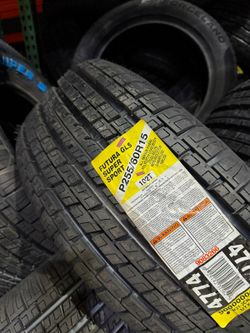 255/60/15 NEW SET OF TIRES