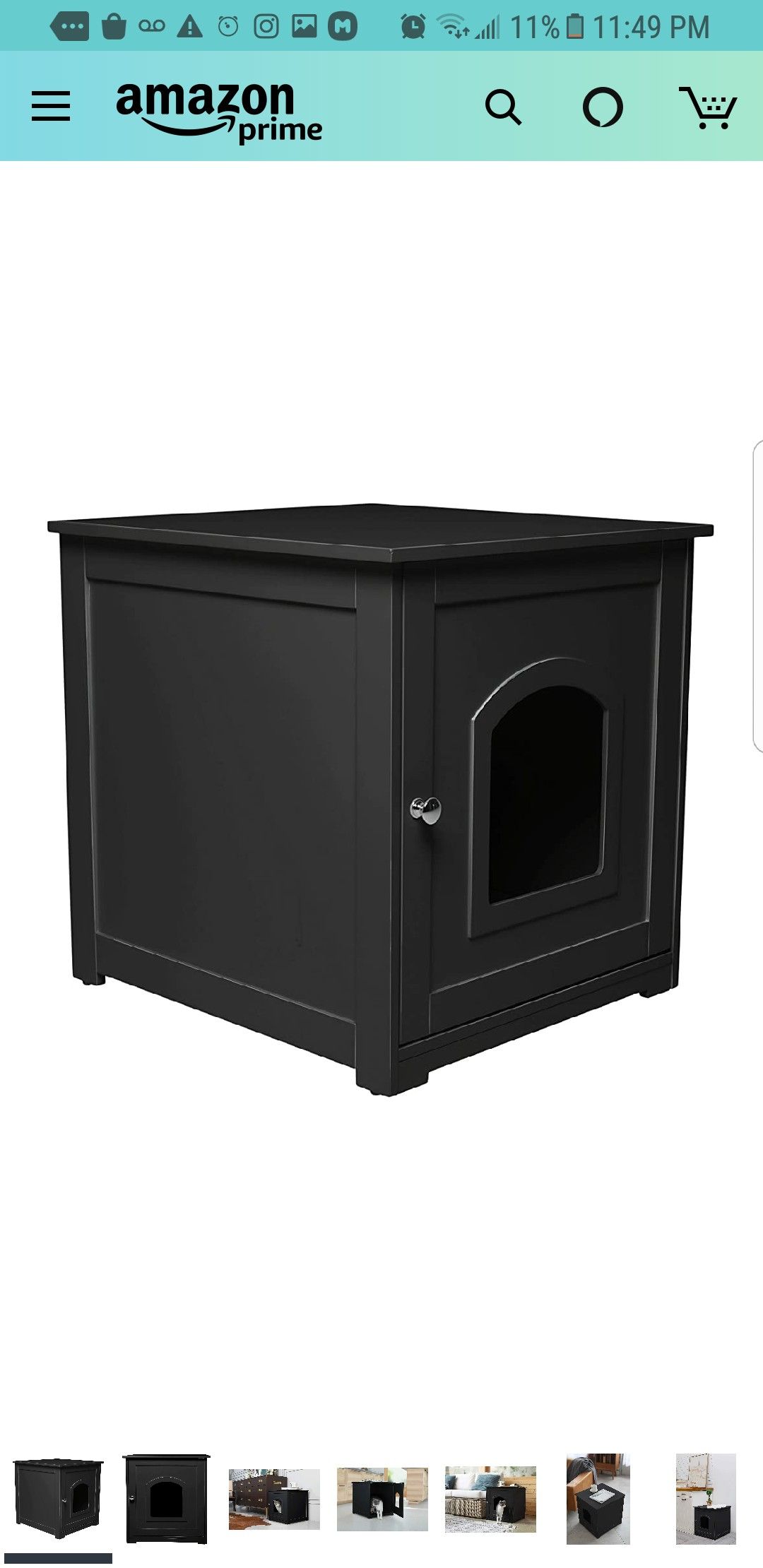 zoovilla Kitty Litter Loo – Hidden Litter Box Furniture