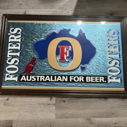 Fosters Australian Beer Poster