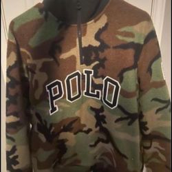 Polo Sherpa 1/2 Zip Jacket