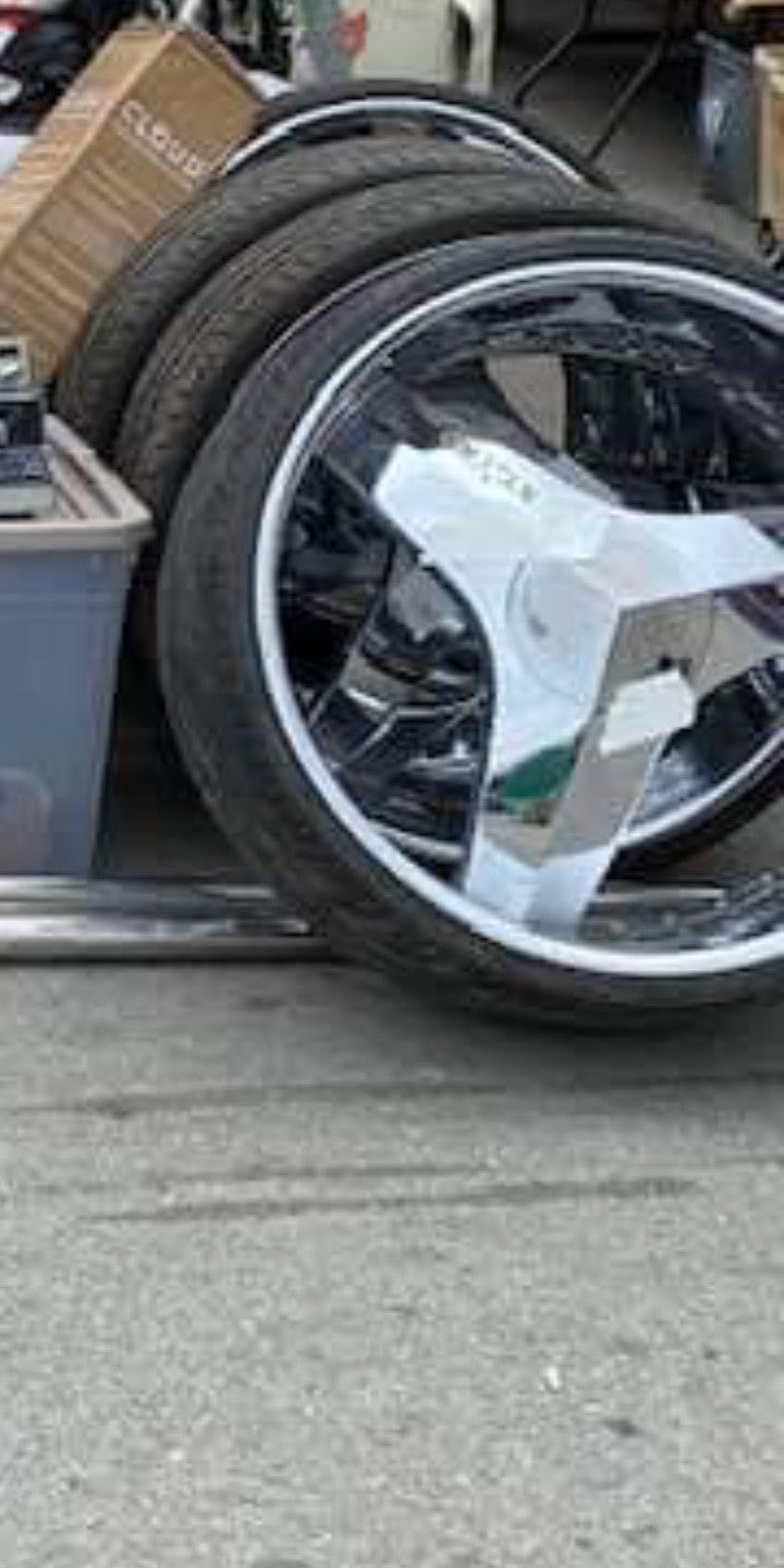26" Rims With Tires