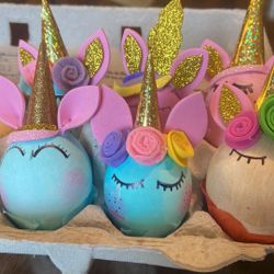 Cascarones Confeti Unicornio’s
