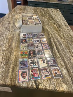 Great Football Card Lot: 2600 Count
