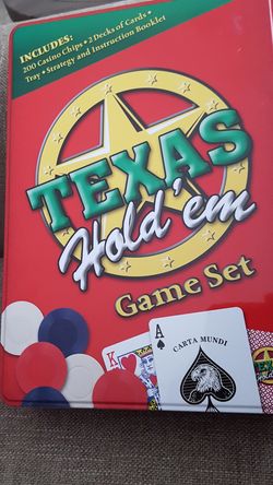 Texas holdem gameset