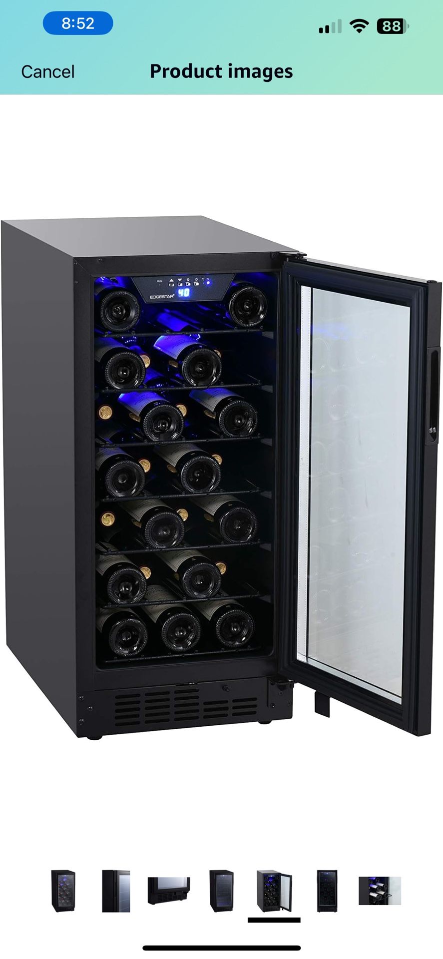 Edegestar Wine Cooler / Refrigerator