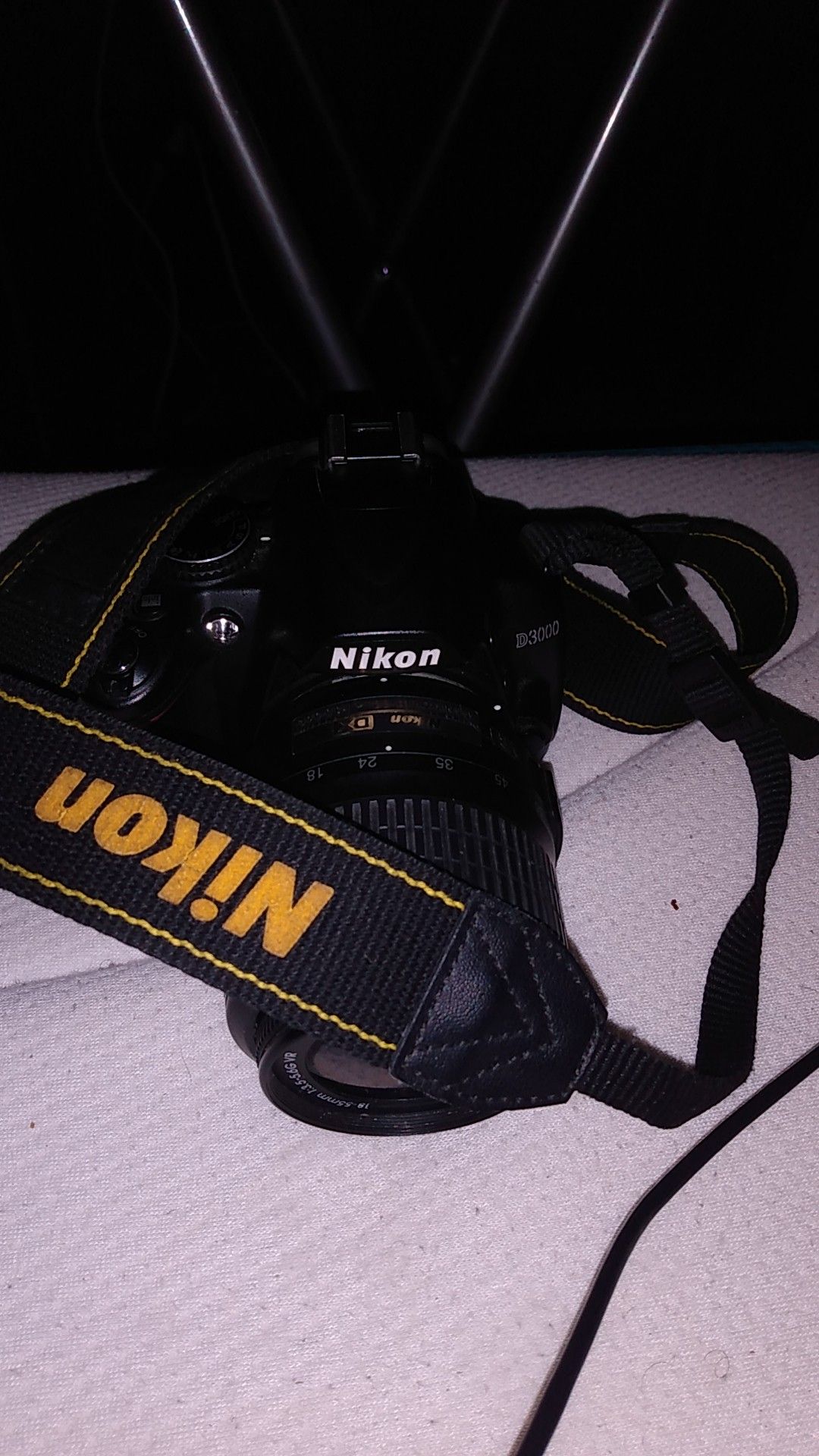 Nikon Camera with lense D3000