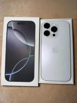 iPhone 16 Pro 128 GB white titanium ( AT&T locked)