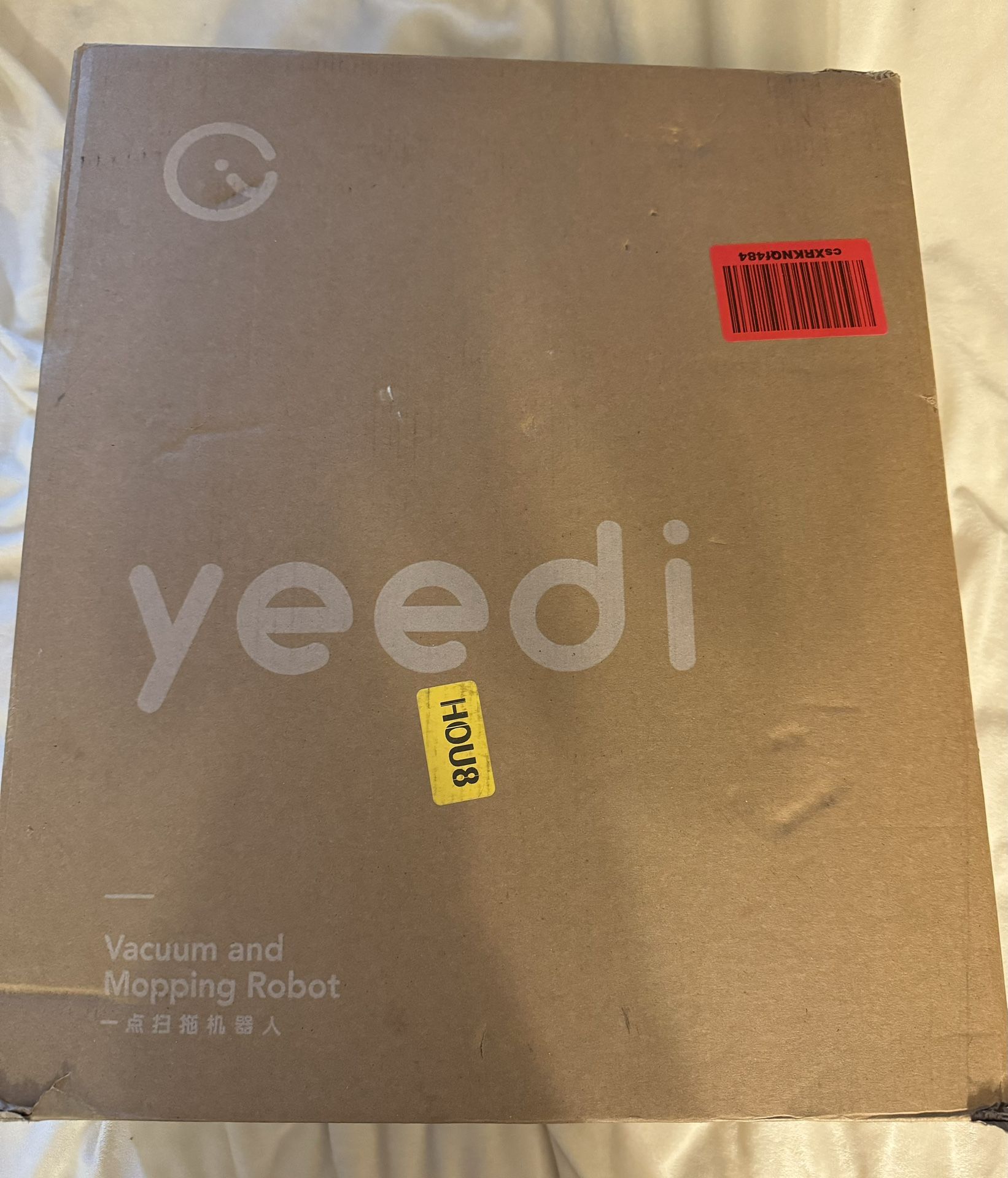 Yeedi K950L vac 2 Robot Vacuum and Mop Combo, Powerful 3000Pa - Scratch & Dent