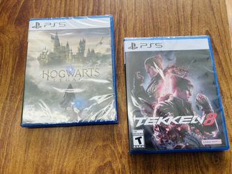 New - Sealed - Tekken 8 - Hogwarts Legacy - $100 Both - PS5
