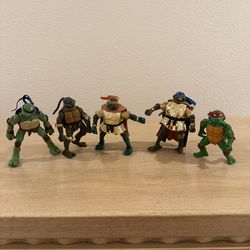 Vintage TMNT Action Figures Lot 1(contact info removed) Ninja Turtles